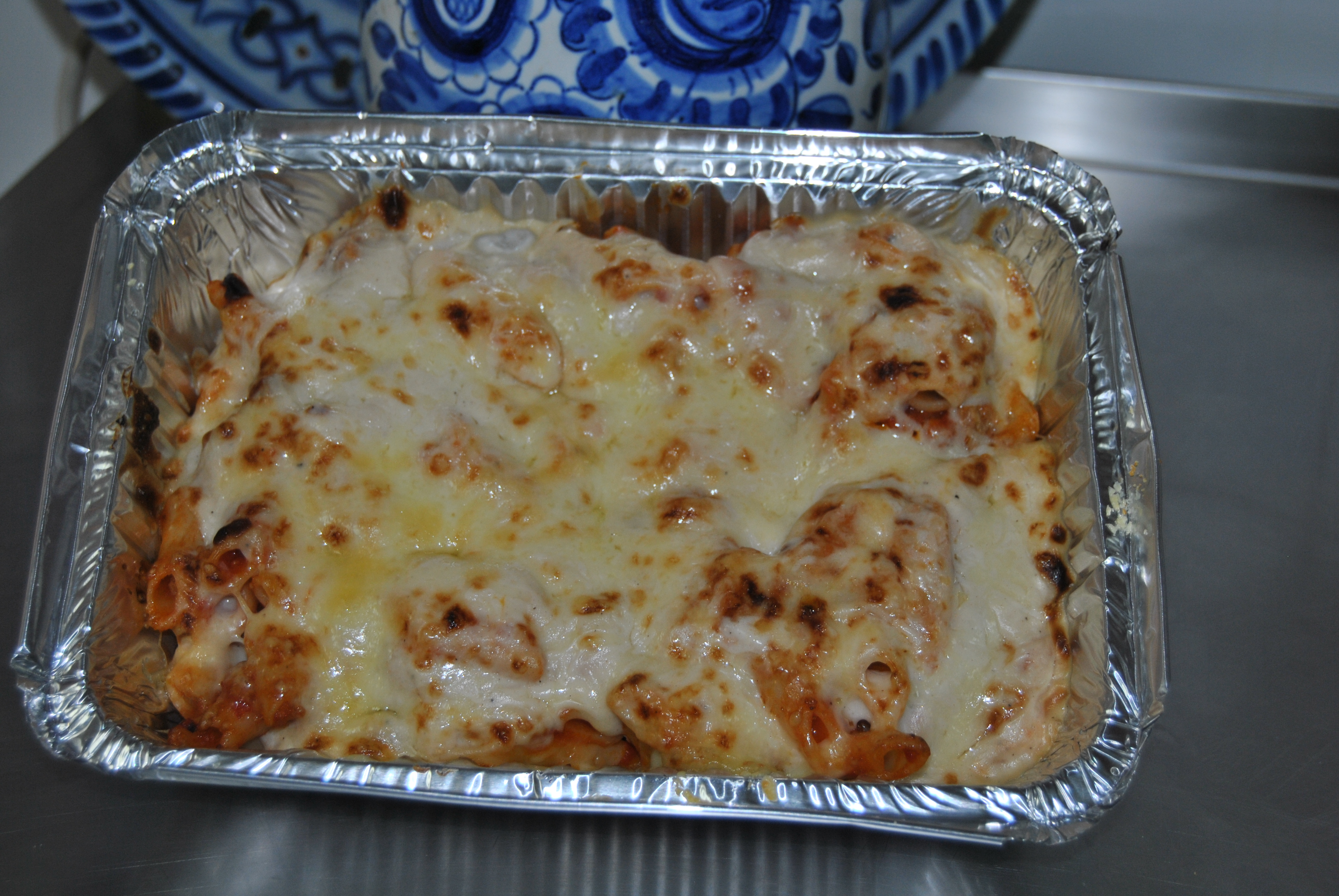 Macarrones con Bechamel Macarrones con Bechamel