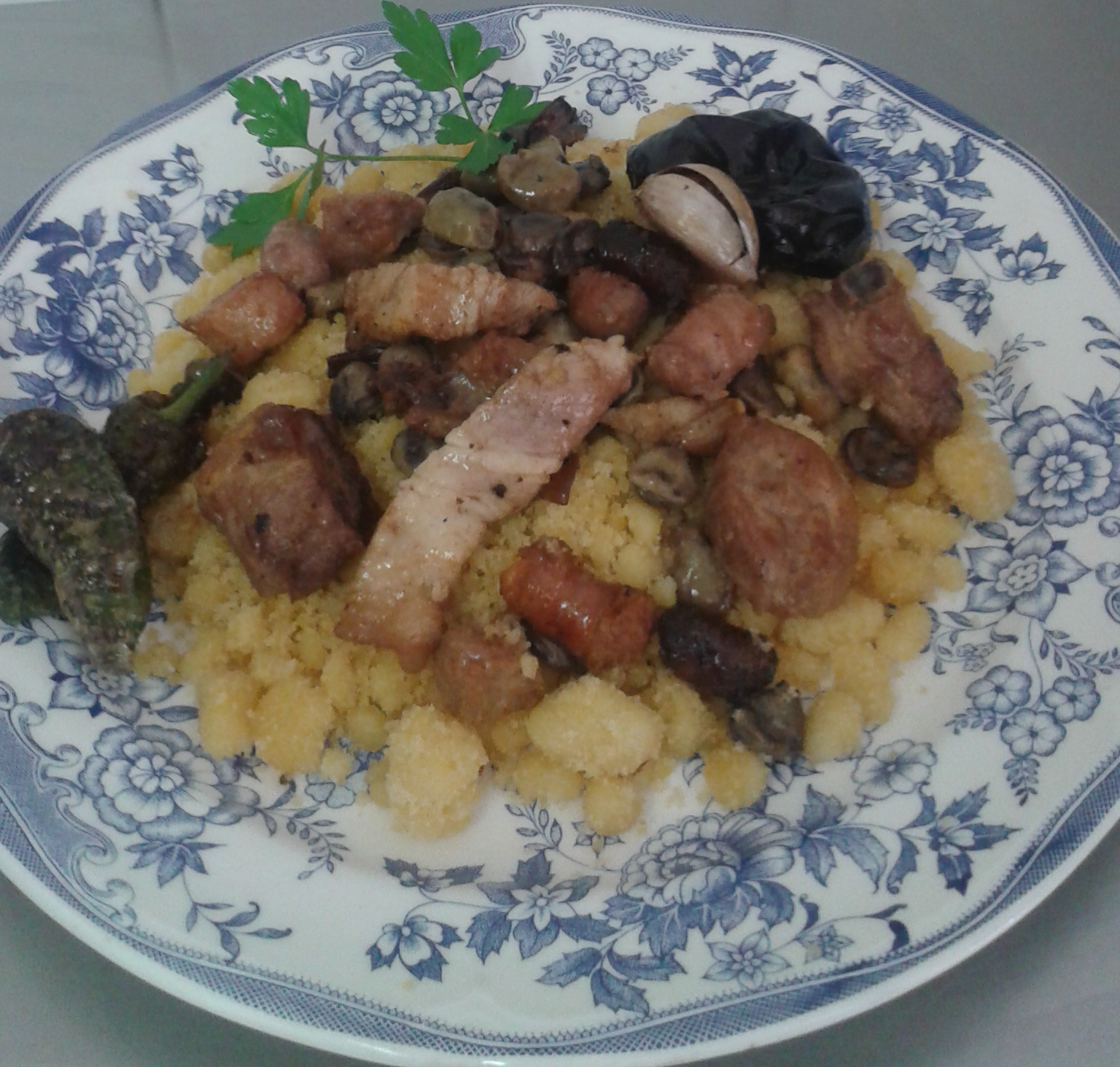 4 Migas con Tropezones.: Menu Miércoles 7 de Junio. de La Olla 4 Migas con Tropezones.: Menu Miércoles 7 de Junio. de La Olla