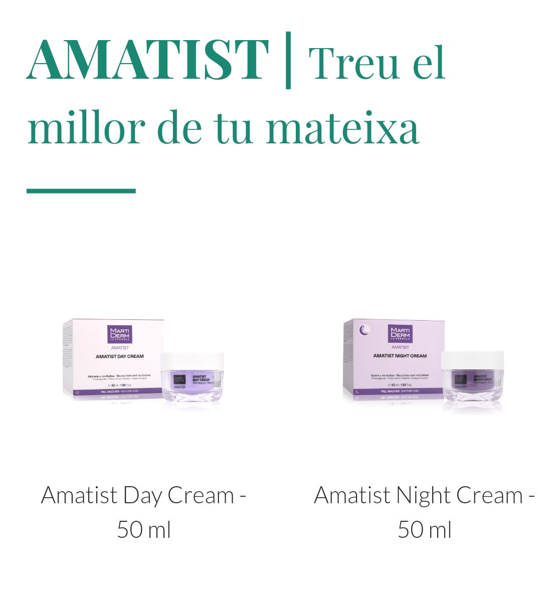 AMATIST MARTIDERM: MIA de Farmacia Rosa Cinca | Guissona | 365 | 8.30-21 AMATIST MARTIDERM: MIA de Farmacia Rosa Cinca | Guissona | 365 | 8.30-21