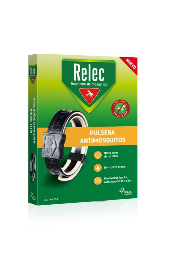 Relec Pulsera Repel·lent de mosquits: PRODUCTES EN ESTOC de Farmacia Rosa Cinca | Guissona | 365 | 8.30-21 Relec Pulsera Repel·lent de mosquits: PRODUCTES EN ESTOC de Farmacia Rosa Cinca | Guissona | 365 | 8.30-21