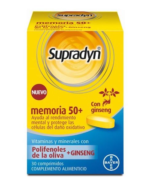Supradyn Memoria 50+: de Farmacia Rosa Cinca | Guissona | 365 | 8.30-21 Supradyn Memoria 50+: de Farmacia Rosa Cinca | Guissona | 365 | 8.30-21