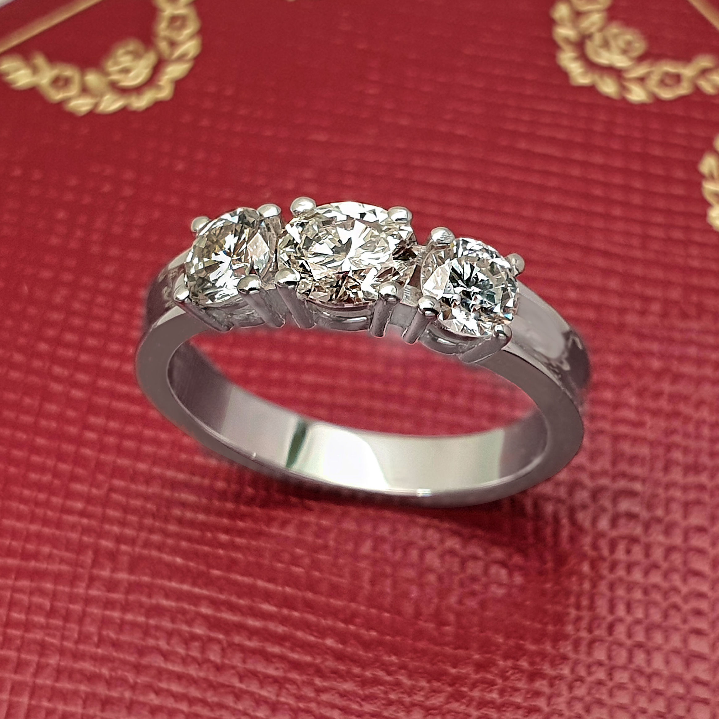 Anillo compromiso "TRESILLO" Anillo compromiso "TRESILLO"