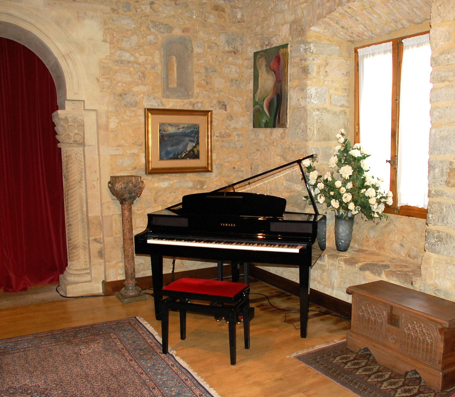 Salón de ceremonias civiles en el interior del Castillo