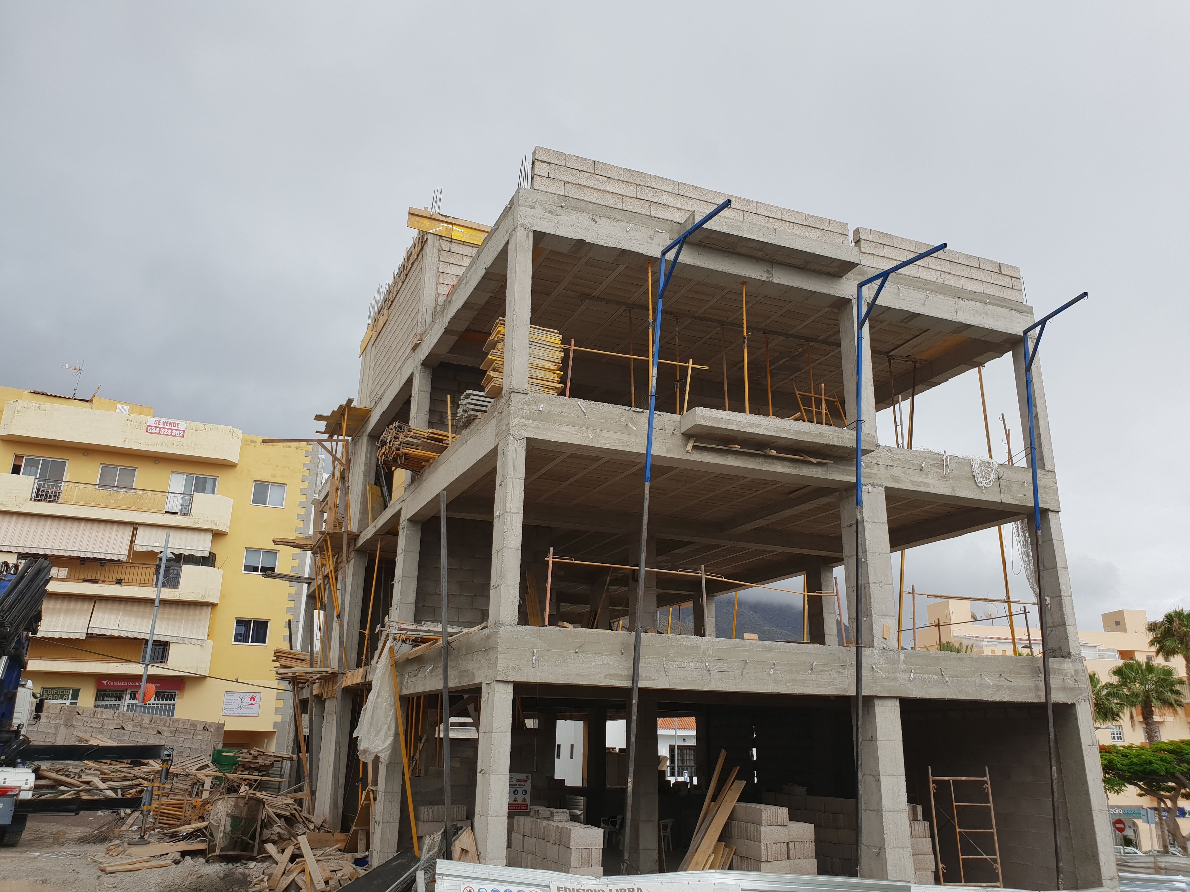 Construcción de obra nueva en Tenerife
