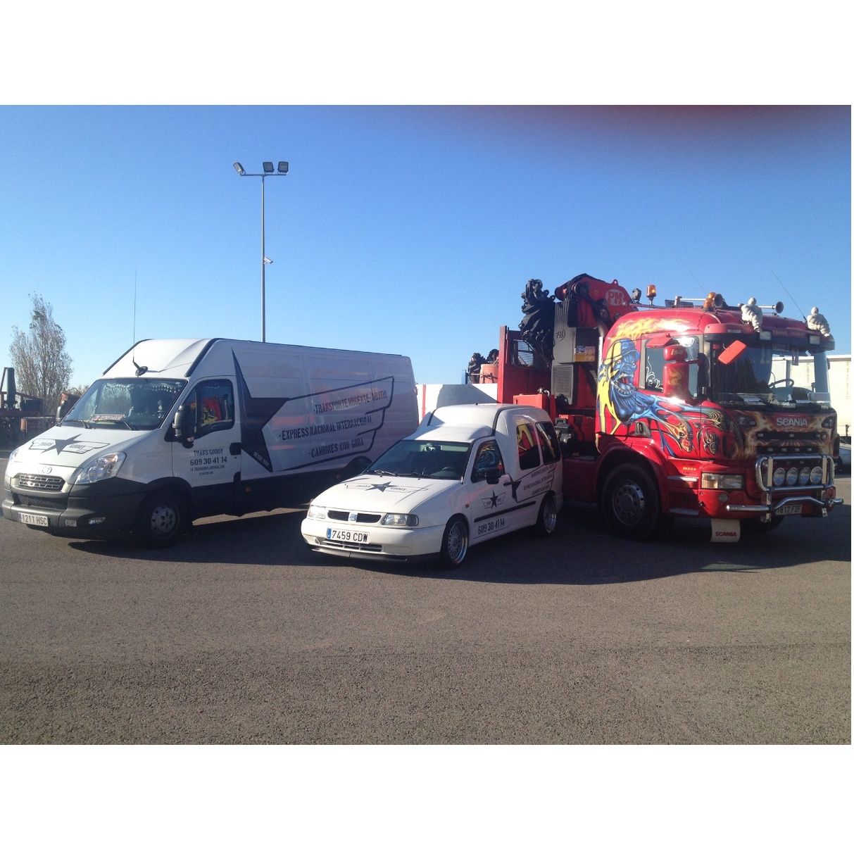 Flota de vehículos: Servicios de Transgodoy Flota de vehículos: Servicios de Transgodoy