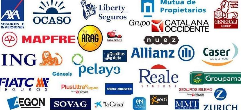 Trabajamos con todas la compañías: Servicios de chapa y pintura de Vogauto Trabajamos con todas la compañías: Servicios de chapa y pintura de Vogauto