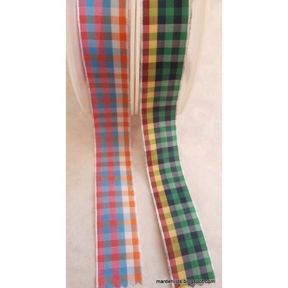 Lazo cuadritos multicolor: Productos de Mar de Hilos Lazo cuadritos multicolor: Productos de Mar de Hilos