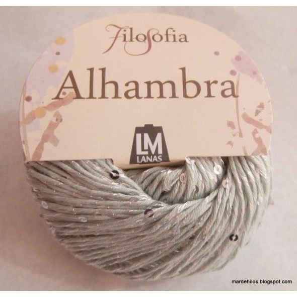 Alhambra verde agua: Productos de Mar de Hilos Alhambra verde agua: Productos de Mar de Hilos