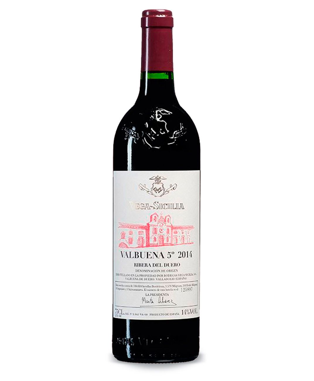 Tinto Vega Sicilia Valbuena 5º Año: Nuestra Carta de Restaurante Coto do Rano Tinto Vega Sicilia Valbuena 5º Año: Nuestra Carta de Restaurante Coto do Rano
