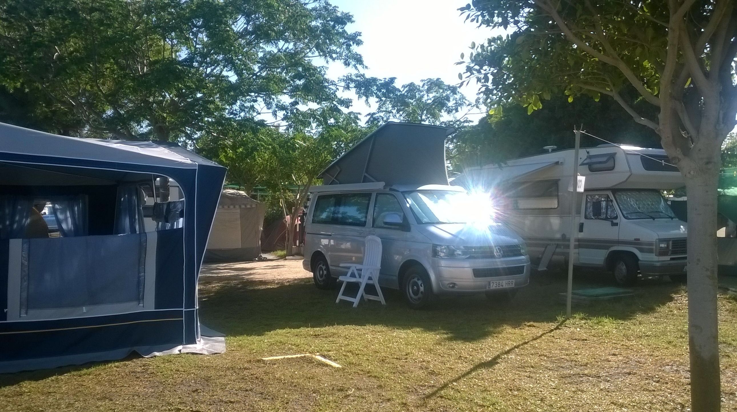 Parcela 45 m2 Camping Faro Trafalgar