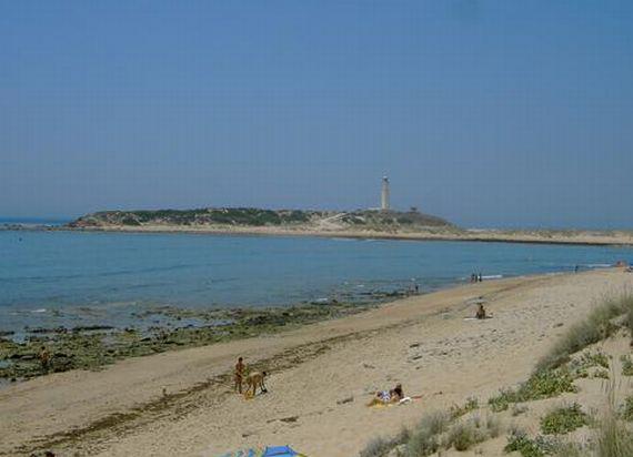 Playa junto al Faro