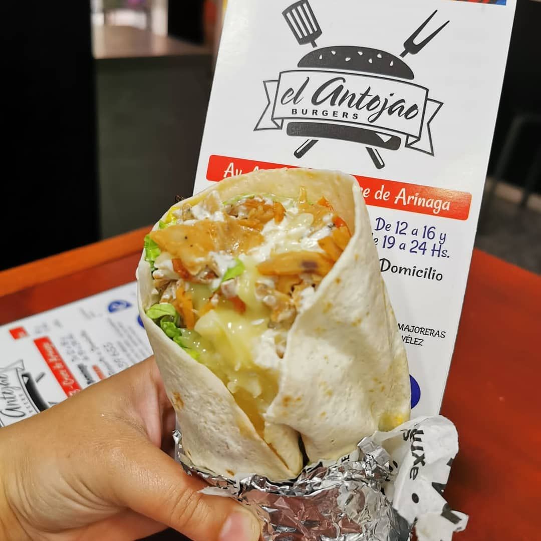 Kebab vegetariano: de El Antojao Burguer Kebab vegetariano: de El Antojao Burguer