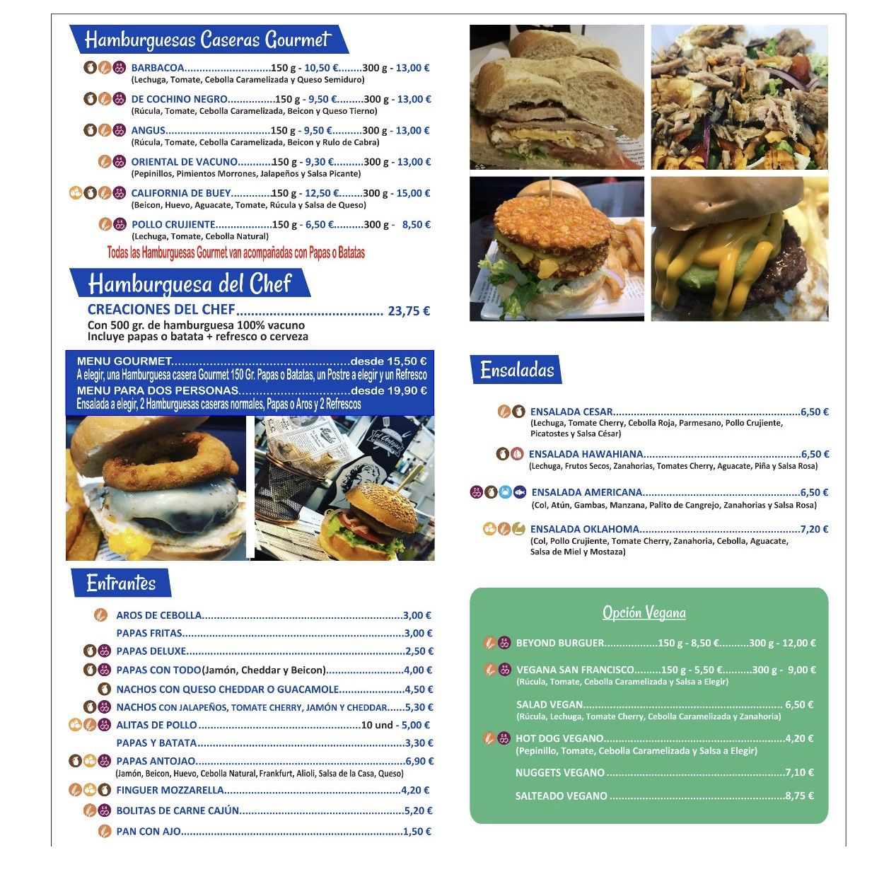 Carta digital El Antojao Burger: de El Antojao Burguer Carta digital El Antojao Burger: de El Antojao Burguer