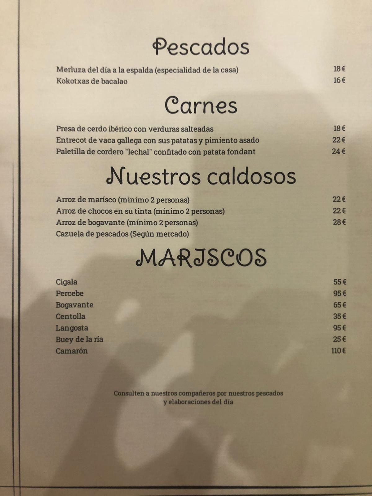 Nuestra Carta: Carta de Restaurante La Maroteca Nuestra Carta: Carta de Restaurante La Maroteca