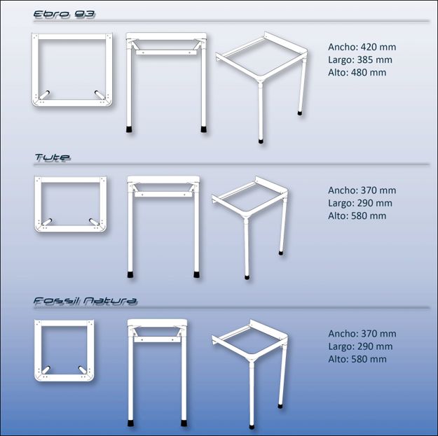 Soportes y muebles para lavadero: Servicios de Yagües
