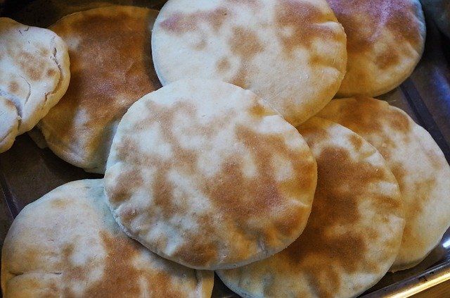 Pan árabe: Frutas y verduras de La Alegría de la Huerta Pan árabe: Frutas y verduras de La Alegría de la Huerta