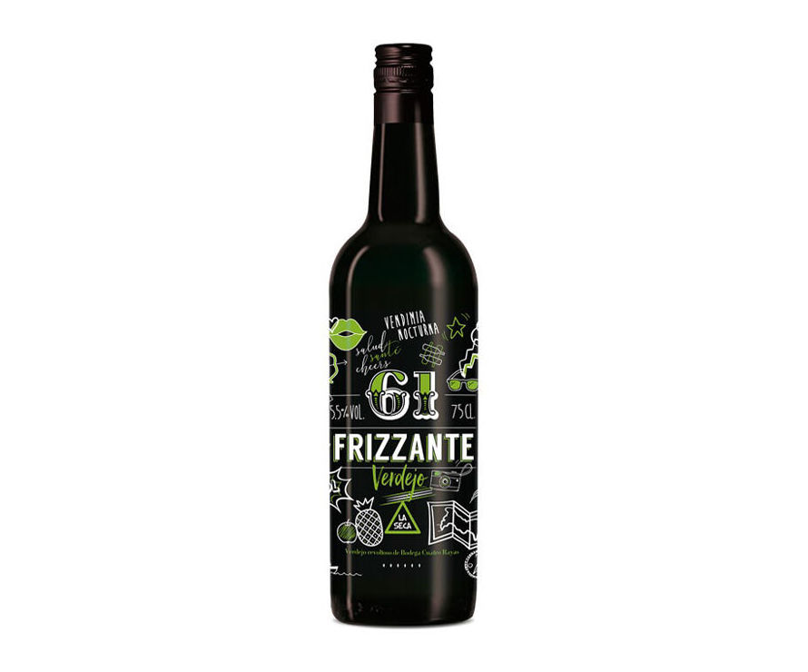 Línea 61 - Frizante blanco 5.5 verdejo: Catálogo de Mainake XXI Línea 61 - Frizante blanco 5.5 verdejo: Catálogo de Mainake XXI