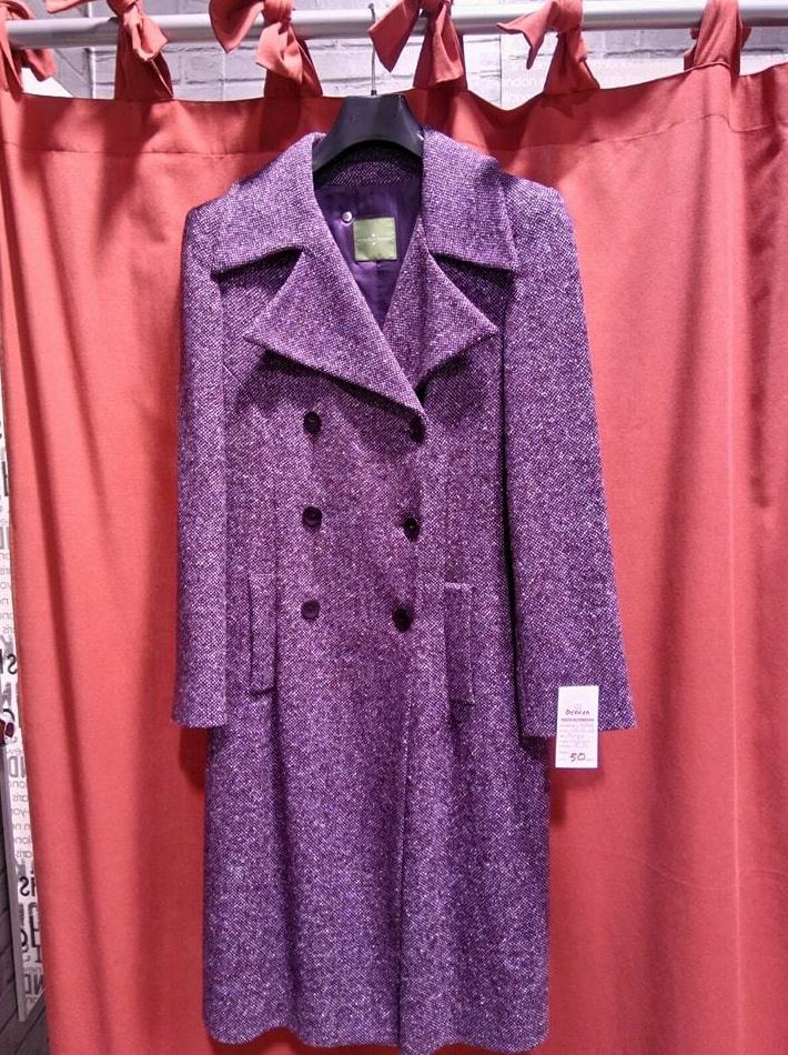 Abrigo morado Roberto Verino, 50€ Abrigo morado Roberto Verino, 50€