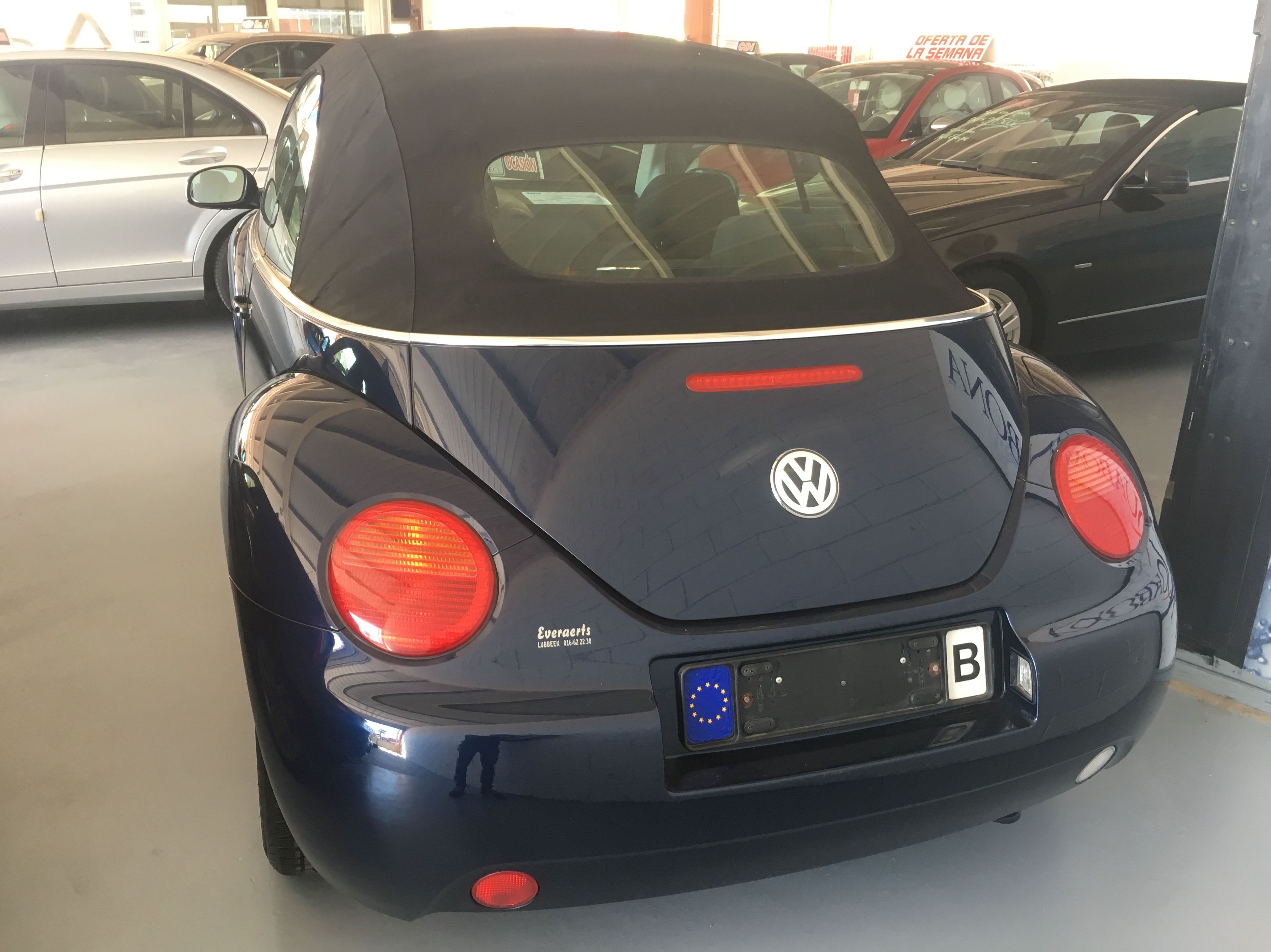 V.W. BEETLE CABRIO: COCHES DE OCASION de Automóviles Parque Mediterráneo V.W. BEETLE CABRIO: COCHES DE OCASION de Automóviles Parque Mediterráneo
