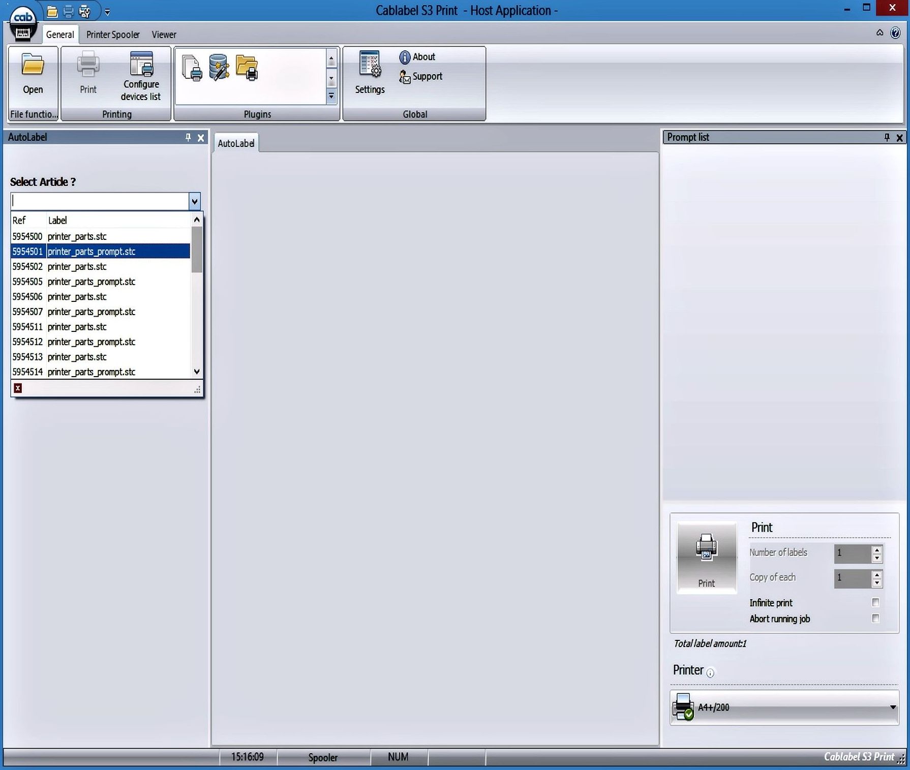 Software de Etiquetado CabLabel S3 Productos y Servicios de STGlobal