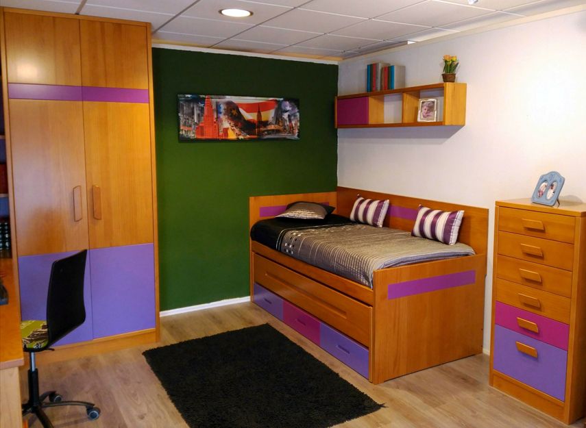 Diseño y fabricación de dormitorios juveniles de madera en Soria
