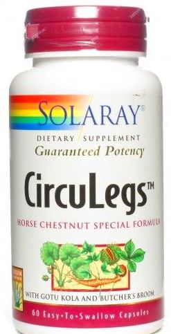 Circulegs Solaray - Plantas para la circulación Circulegs Solaray - Plantas para la circulación