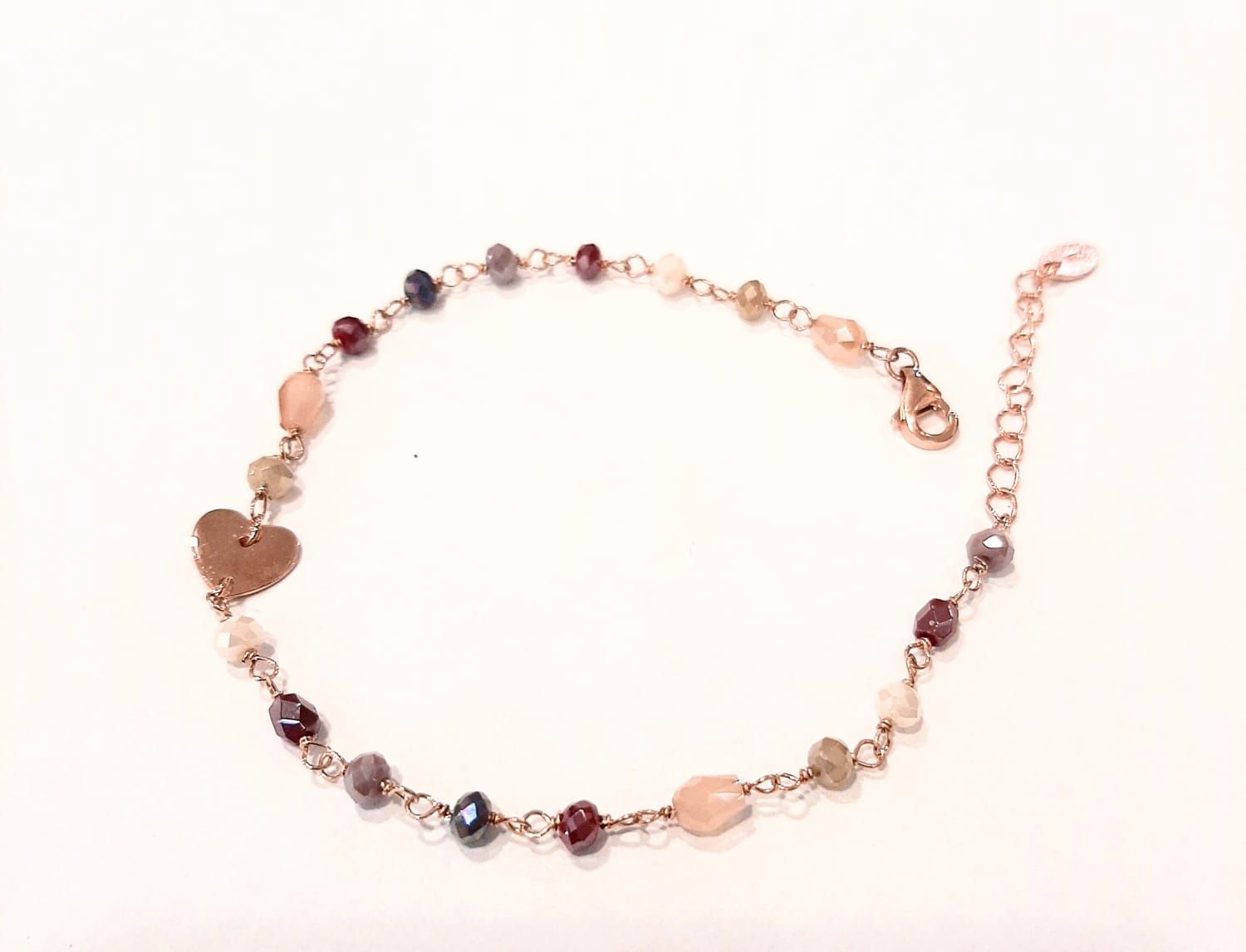 Pulsera en plata de ley chapada en oro Soria con detalle corazón: Catálogo de Joyería Izquierdo Pulsera en plata de ley chapada en oro Soria con detalle corazón: Catálogo de Joyería Izquierdo