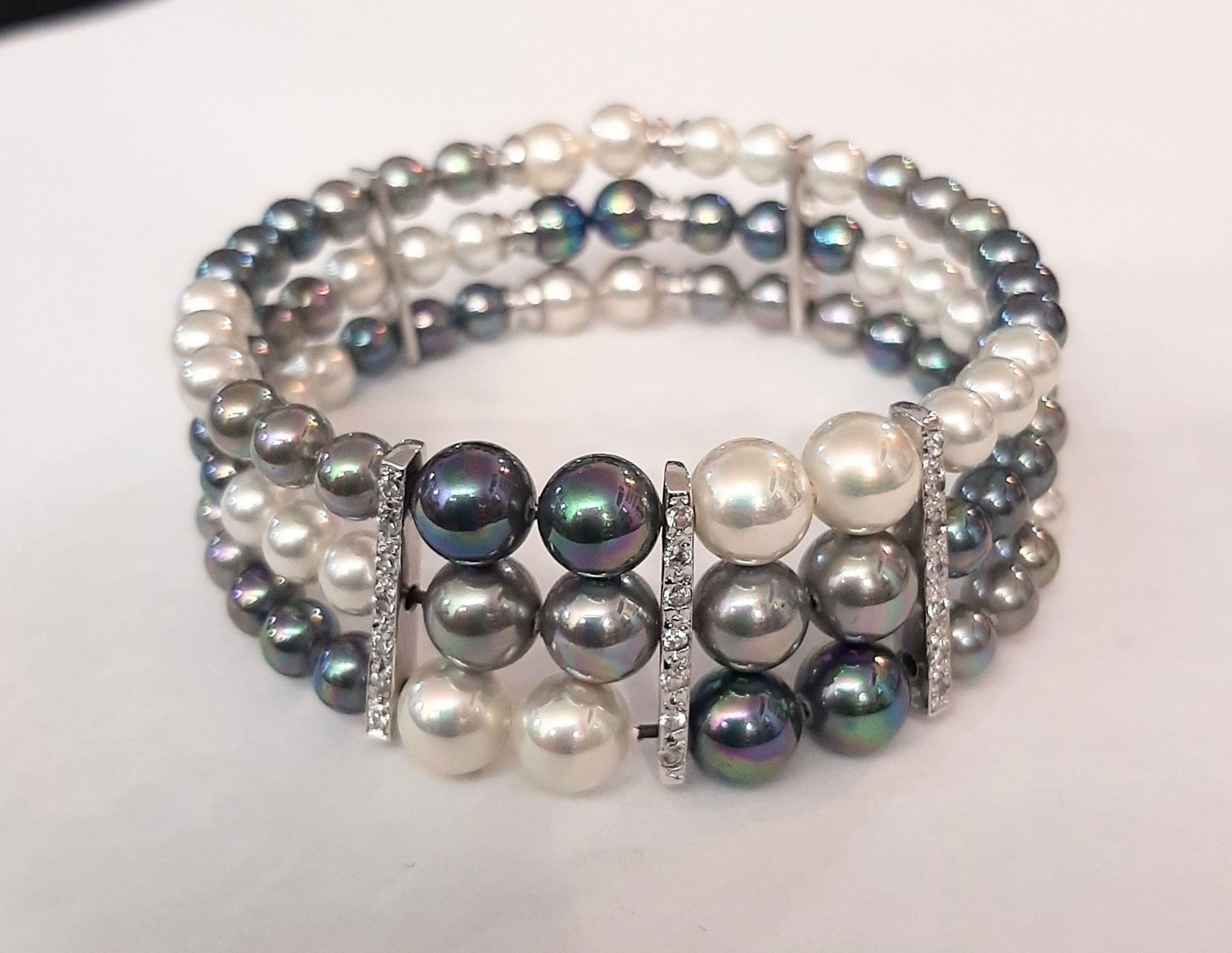 BRAZALETE DE PERLAS DE MALLORCA : Catálogo de Joyería Izquierdo BRAZALETE DE PERLAS DE MALLORCA : Catálogo de Joyería Izquierdo