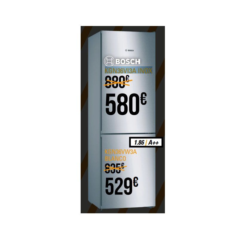 Frigorífico Bosch KGN36VI3A: Productos de Izarra Electrodomésticos en Tien 21 Frigorífico Bosch KGN36VI3A: Productos de Izarra Electrodomésticos en Tien 21
