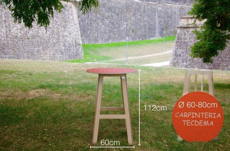 Mesa plegable, medidas Mesa plegable, medidas