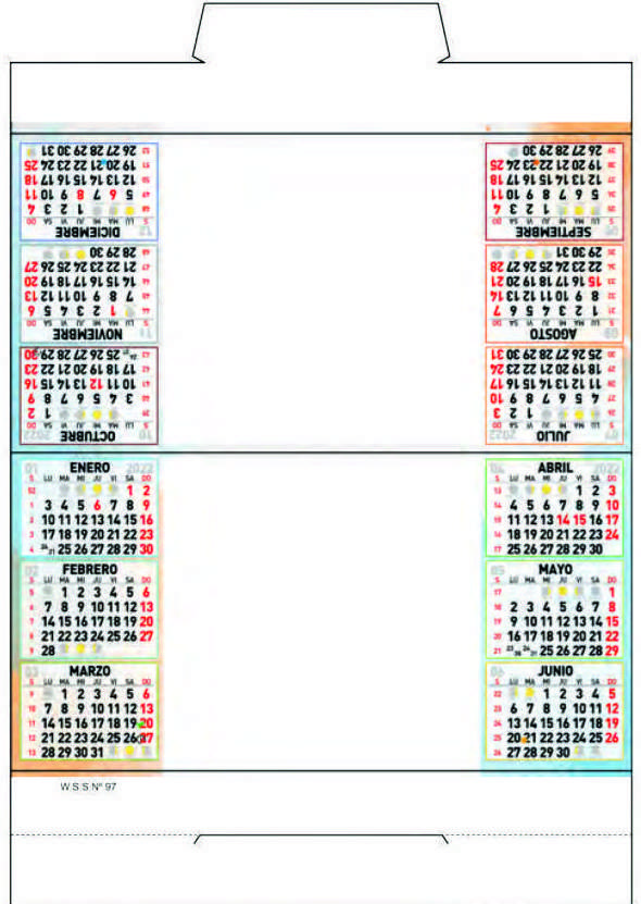 Ref. 97 - Sin foto para personalizar: Nuestros Productos de Gráficas Kalendex Ref. 97 - Sin foto para personalizar: Nuestros Productos de Gráficas Kalendex