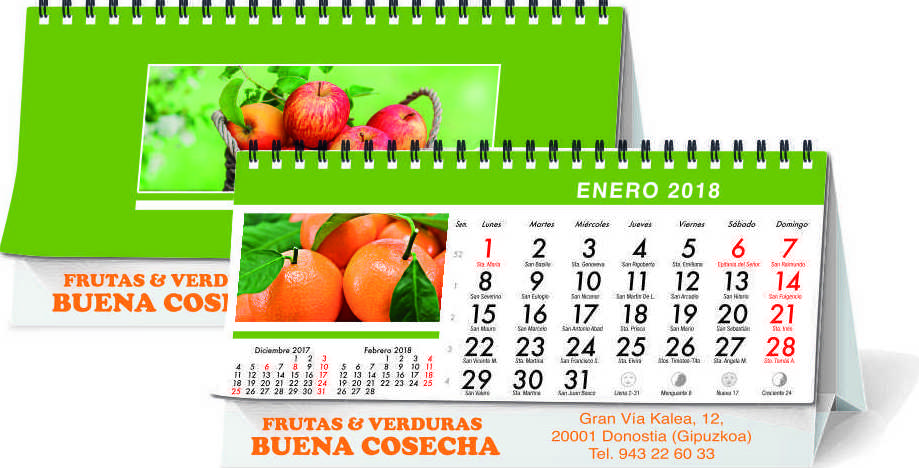 Sobremesa Espiral: Nuestros Productos de Gráficas Kalendex Sobremesa Espiral: Nuestros Productos de Gráficas Kalendex