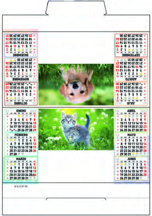 Referencia 90 - Animales: Nuestros Productos de Gráficas Kalendex Referencia 90 - Animales: Nuestros Productos de Gráficas Kalendex