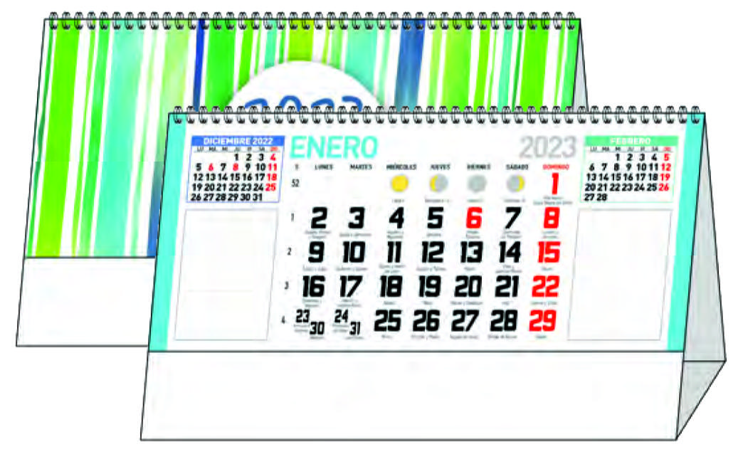 Ref. 43 - Sobremesa mensual notas: Nuestros Productos de Gráficas Kalendex Ref. 43 - Sobremesa mensual notas: Nuestros Productos de Gráficas Kalendex