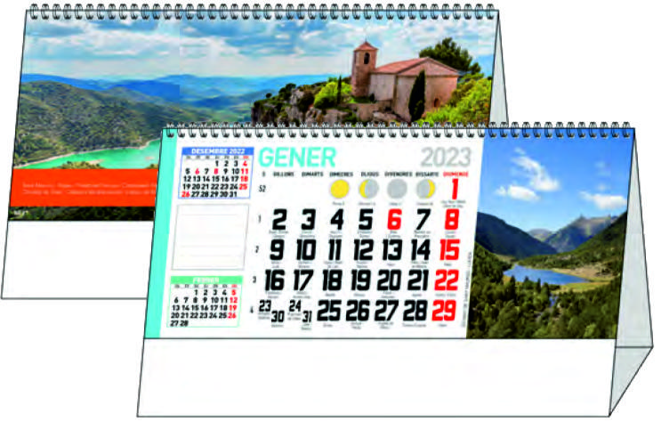 Ref. 61 - Cataluña: Nuestros Productos de Gráficas Kalendex Ref. 61 - Cataluña: Nuestros Productos de Gráficas Kalendex