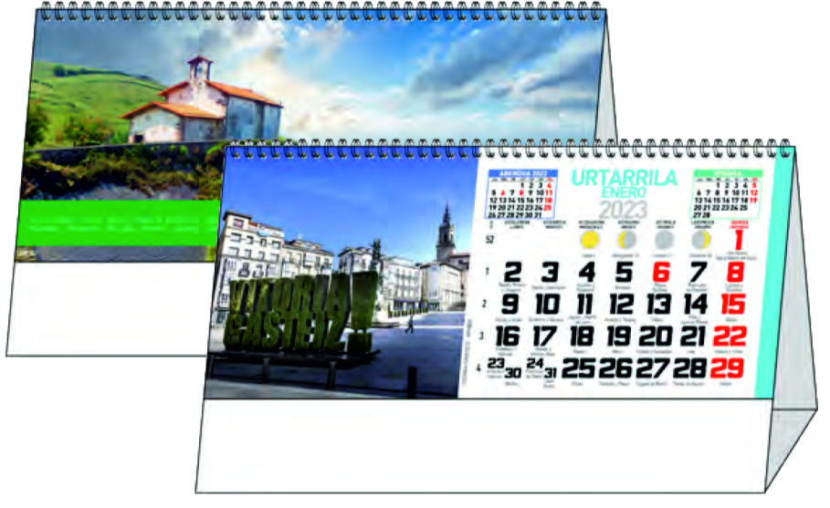 Ref. 62 - Euskadi: Nuestros Productos de Gráficas Kalendex Ref. 62 - Euskadi: Nuestros Productos de Gráficas Kalendex