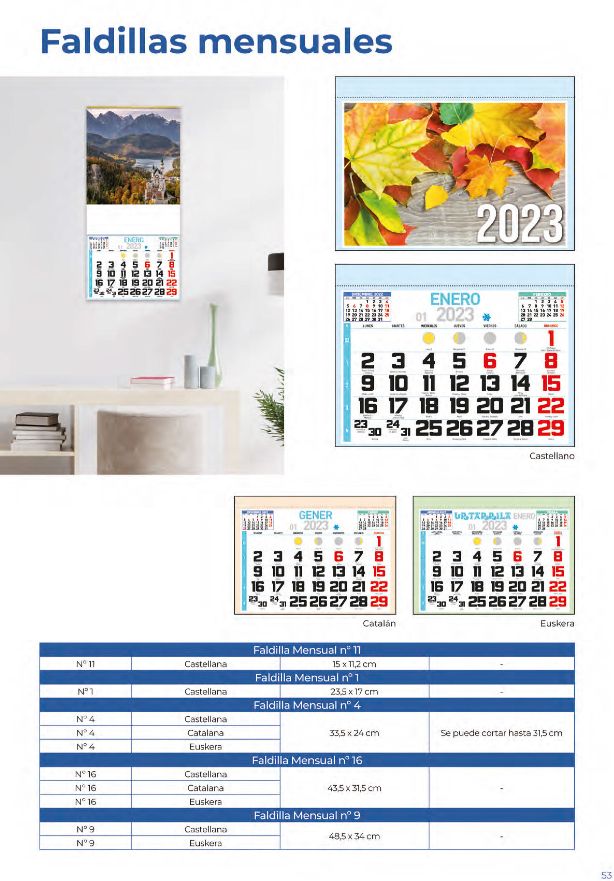 Foto 380 de Calendarios en Madrid | Gráficas Kalendex