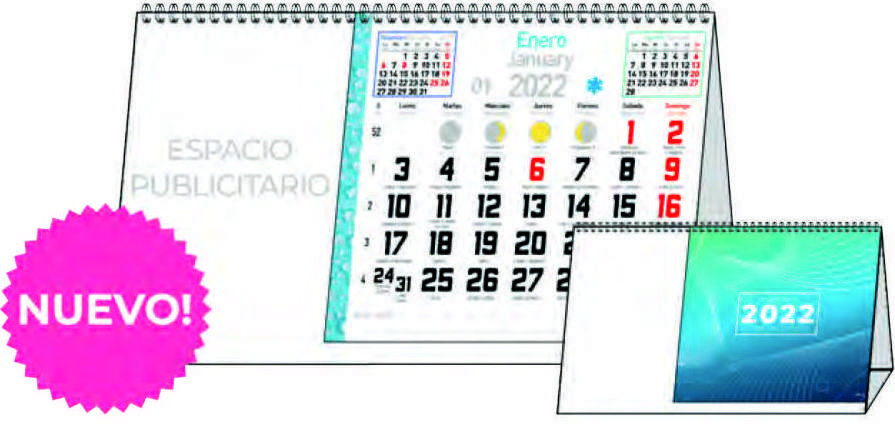 Ref. 82 - Sobremesa Maxi: Nuestros Productos de Gráficas Kalendex Ref. 82 - Sobremesa Maxi: Nuestros Productos de Gráficas Kalendex