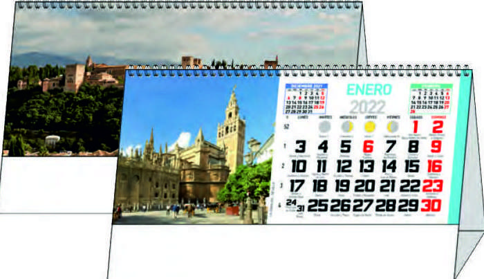 Ref. 66 - Andalucia: Nuestros Productos de Gráficas Kalendex Ref. 66 - Andalucia: Nuestros Productos de Gráficas Kalendex