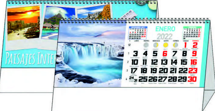 Ref. 50 - Paisajes Internacionales: Nuestros Productos de Gráficas Kalendex Ref. 50 - Paisajes Internacionales: Nuestros Productos de Gráficas Kalendex