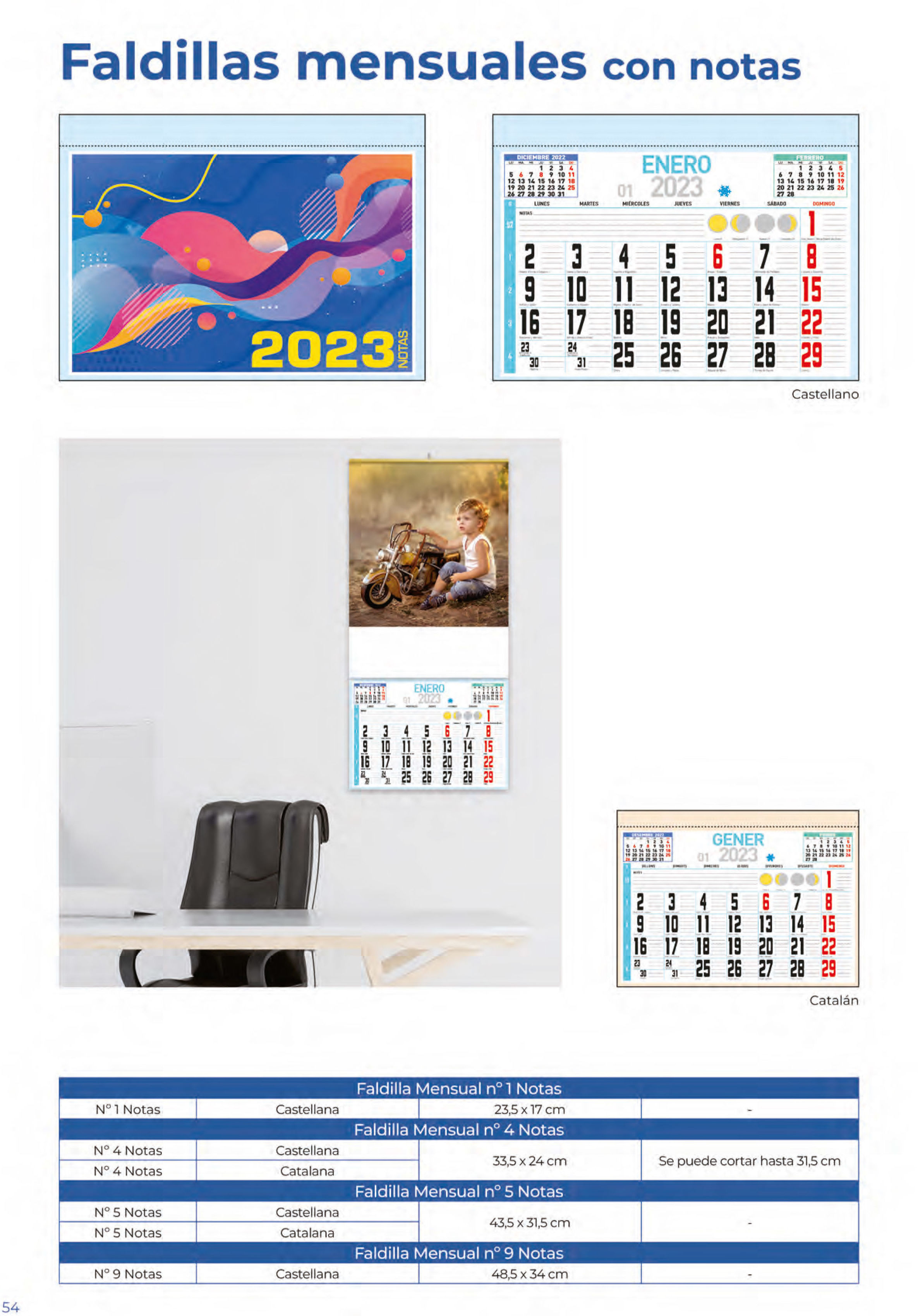 Foto 381 de Calendarios en Madrid | Gráficas Kalendex