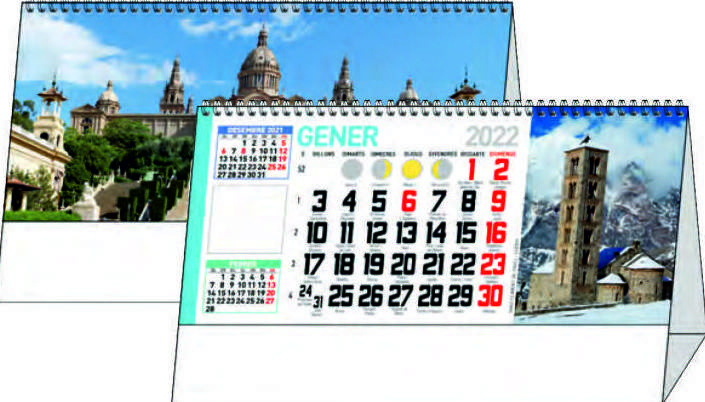 Ref. 61 - Cataluña: Nuestros Productos de Gráficas Kalendex Ref. 61 - Cataluña: Nuestros Productos de Gráficas Kalendex
