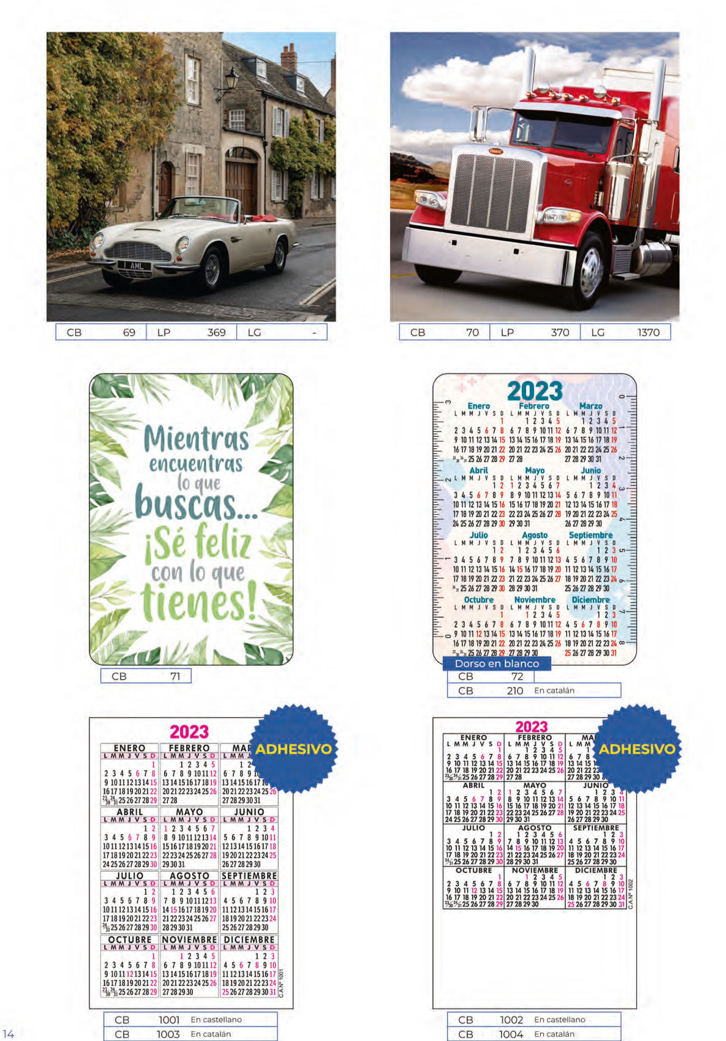 Foto 341 de Calendarios en Madrid | Gráficas Kalendex