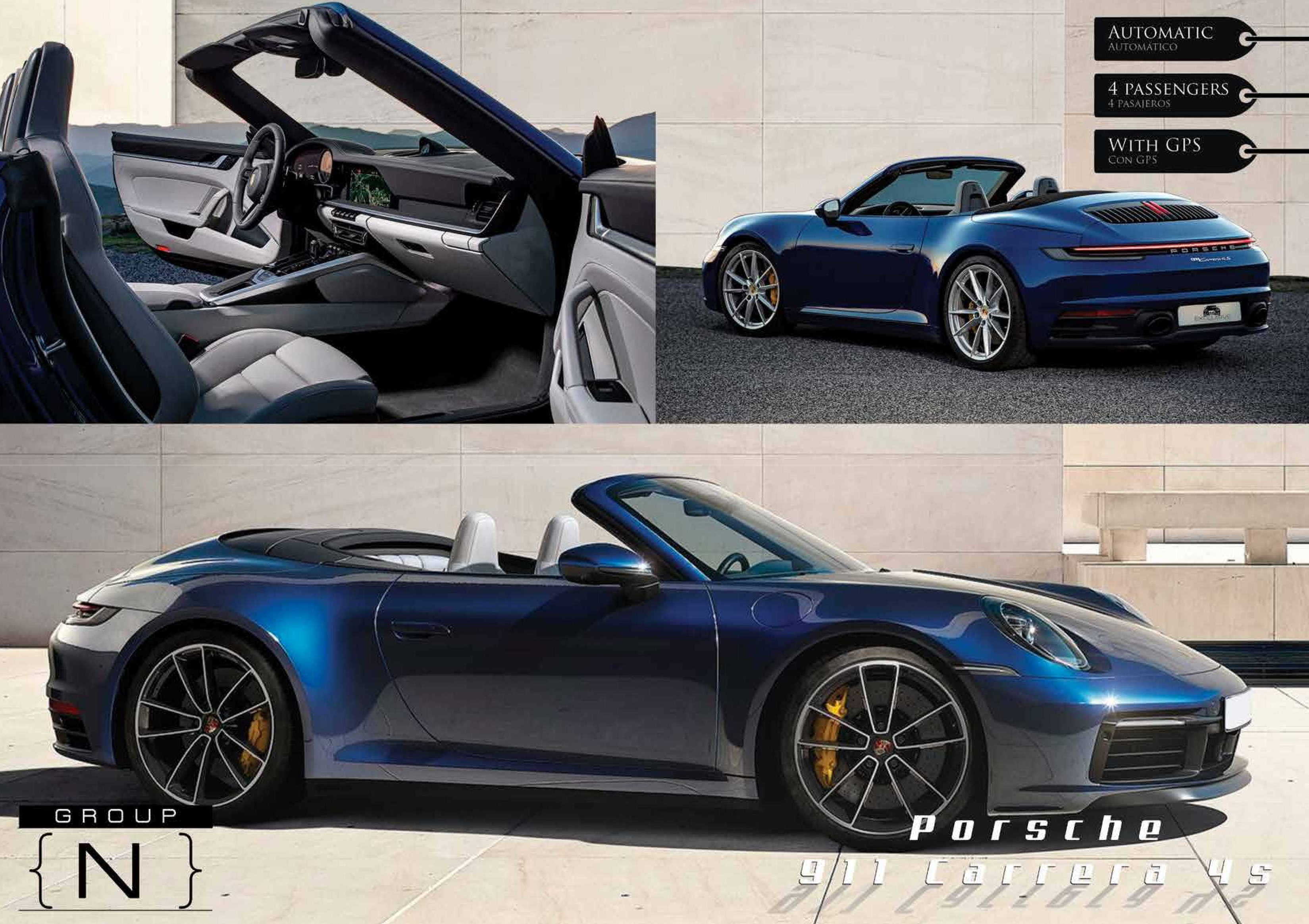 PORSCHE CARRERA 4S CABRIO PORSCHE CARRERA 4S CABRIO