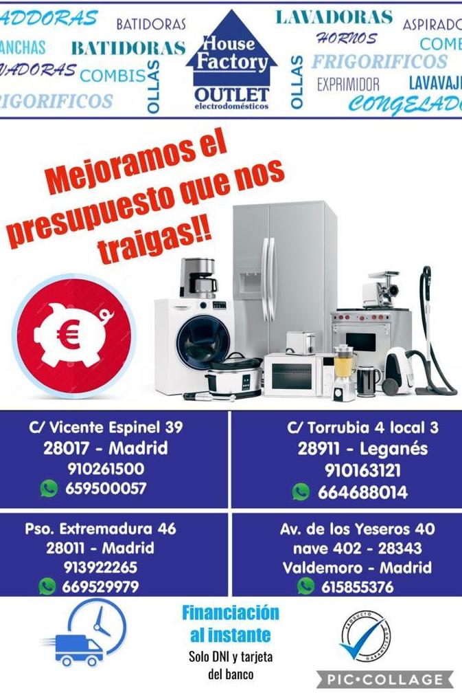 electrodomésticos de ocasión Pueblo Nuevo electrodomésticos de ocasión Pueblo Nuevo