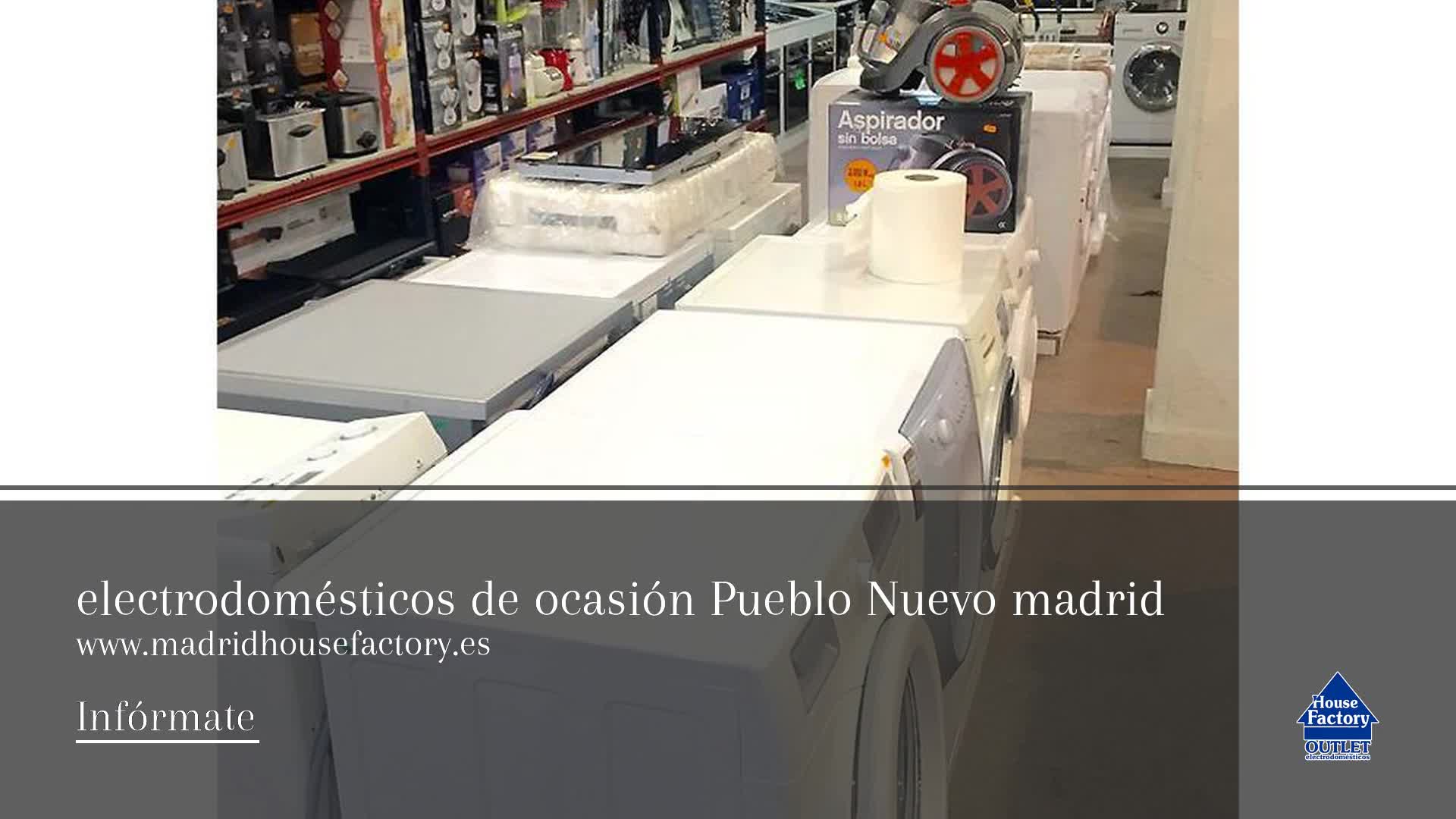 Outlet de electrodomésticos en Pueblo Nuevo  House Factory Madrid Outlet  de Electrodomésticos Pueblo Nuevo