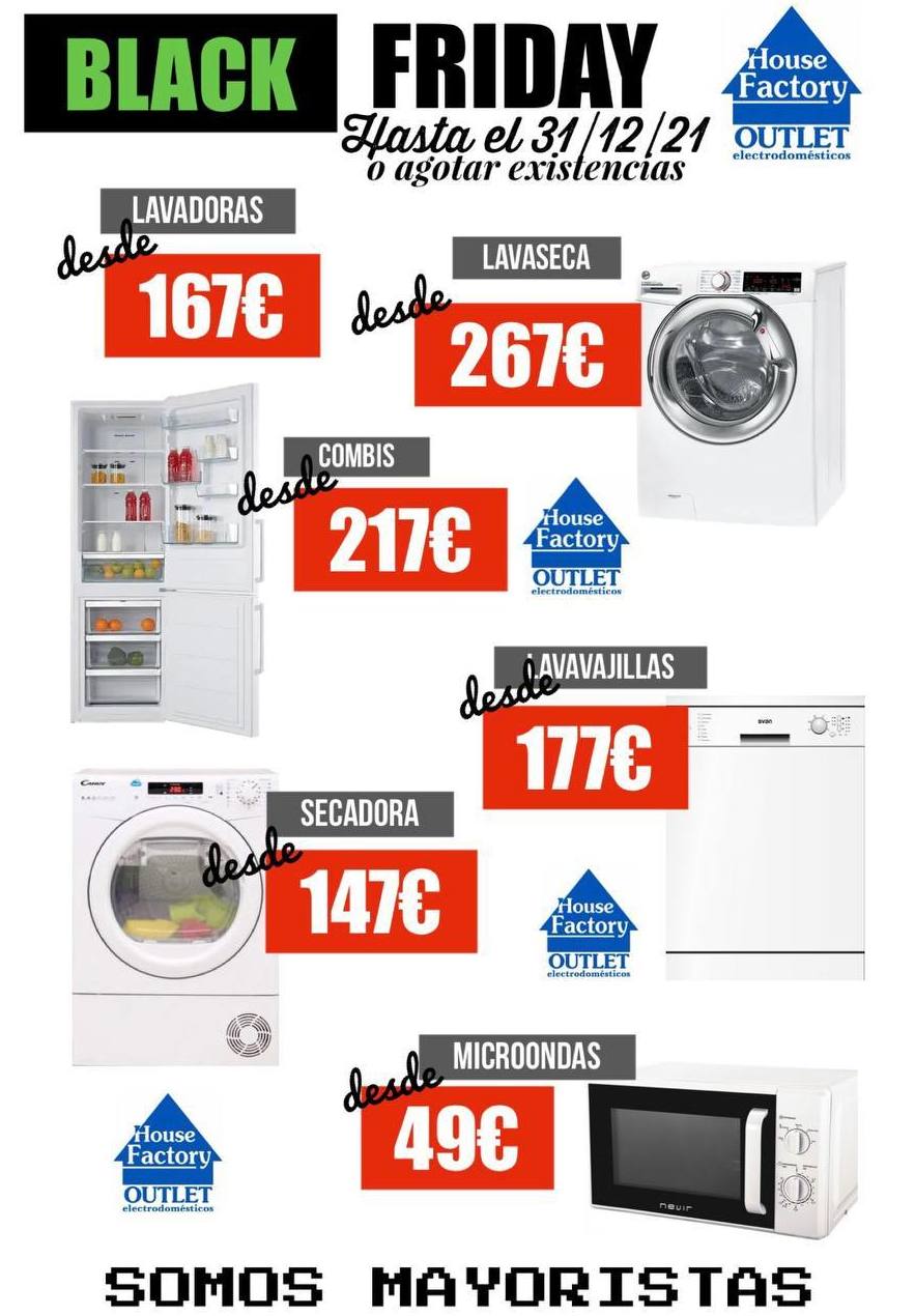 Foto 8 de Outlet de electrodomésticos en Pueblo Nuevo | House Factory Madrid Outlet de Electrodomésticos Pueblo Nuevo