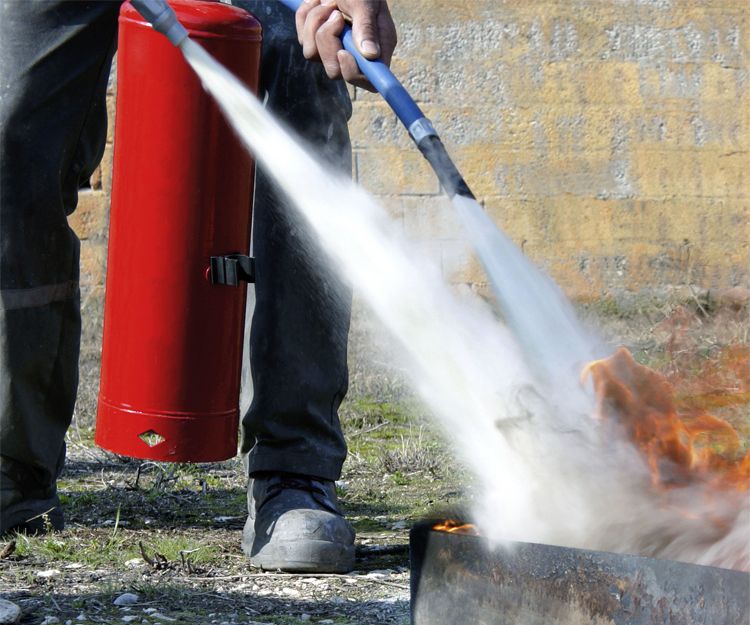 Agua pulverizada en Asturias