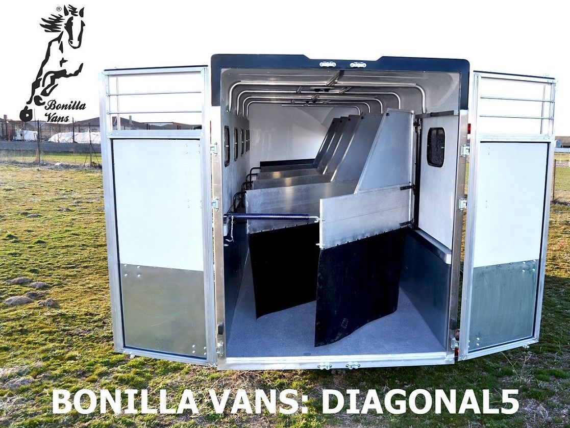 REMOLQUE VAN DIAGONAL 4 CABALLOS REMOLQUE VAN DIAGONAL 4 CABALLOS