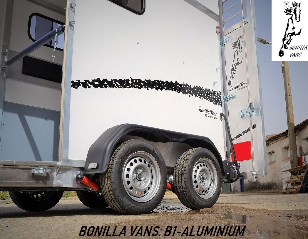 remolque de caballos B1-aluminium Bonilla Vans remolque de caballos B1-aluminium Bonilla Vans